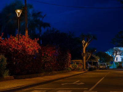 昕诺飞智能互联道路照明系统呵护加那利群岛的繁星夜景